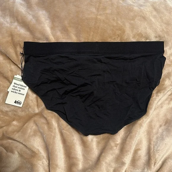 REI co-op wool/tencel hipsters L - Picture 2 of 4
